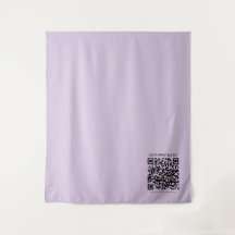 Maak een QR-code | Bleek lavendel paars