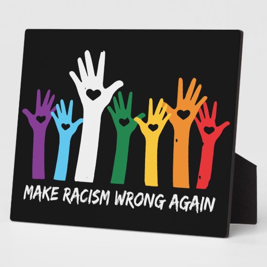 Maak een racistisch verkeerde tablet fotoplaat (Zijkant)