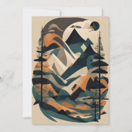 Maak een reis met de geometrische symfonie van Nat Kaart