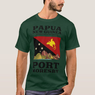 Maak een reis naar Papoea-Nieuw-Guinea T-shirt