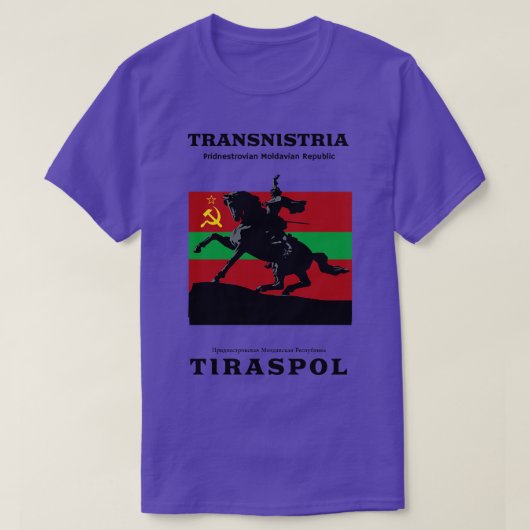 maak een reis naar Transnistrië T-shirt (Design voorkant)