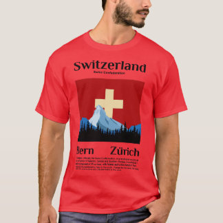 maak een reis naar Zwitserland T-shirt