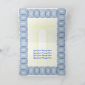 Maak een 's werelds beste papa-certificaat kaart (Binnen)