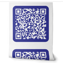 Maak een scanbare QR-code | Bewerkbare donkerblauw
