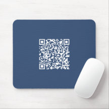 Maak een scanbare QR-code | vervaagde marineblauw