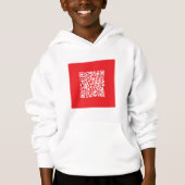 Maak een scanbare rode (bewerkbare) QR-code (Voorkant)