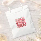 Maak een scanbare rode (bewerkbare) QR-code Bedankzakje (Geknipt)