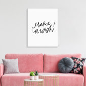 Maak een Sierkussen met een Wish Typography Canvas Afdruk (Insitu (Woonkamer))