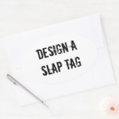 Maak een slap Label Design Sticker Graffitti (Envelop)