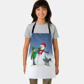 Maak een Snowman Schort (Insitu)