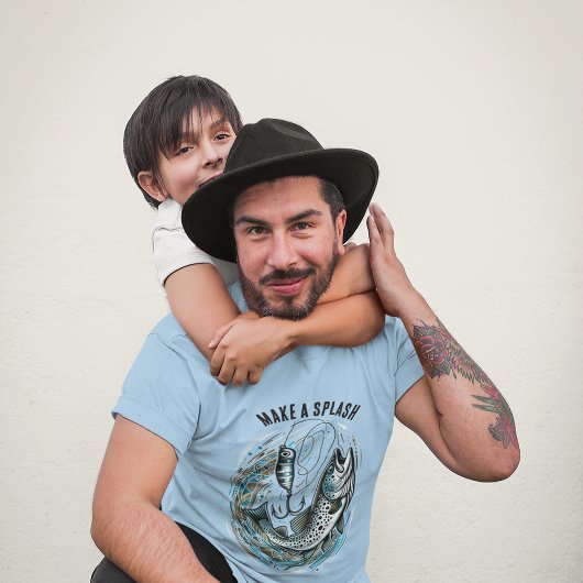 Maak een spetterende visser t-shirt