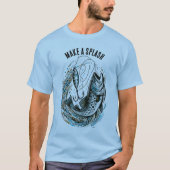 Maak een spetterende visser t-shirt (Voorkant)
