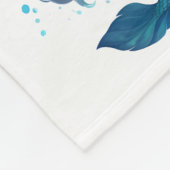 Maak een spetterende zeemeermin onder de Zeeen fle Fleece Deken (Hoek)