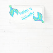 Maak een Splash! Banner Mermaid Party (Insitu)