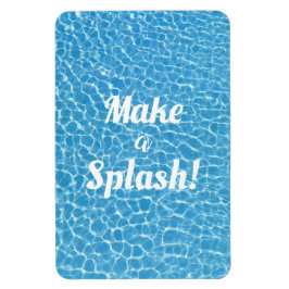 Maak een Splash- Bevordering Citaat Magneet