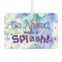 Maak een Splash Fun Waterverf Paint Splatter