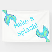 Maak een Splash! Mermaid Banner (Horizontaal)