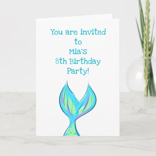 Maak een Splash Mermaid Party (Voorkant)