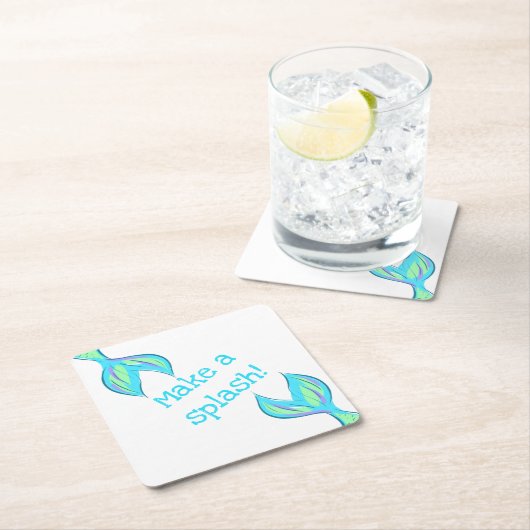 Maak een Splash! Onderzetters voor Zeemeerminnend  (Insitu)