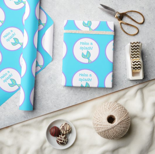 Maak een Splash! Zeemeermin Cadeaupapier (Crafts)