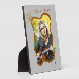 Maak een statement in Elke Kamer Tafelblad plaque Fotoplaat