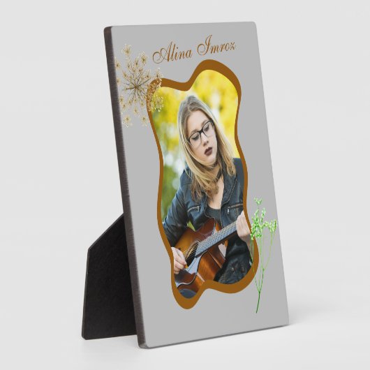 Maak een statement in Elke Kamer Tafelblad plaque Fotoplaat (Zijkant)