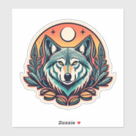 Maak een statement met Wolf Stickers