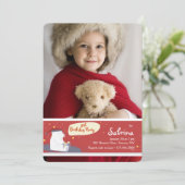 Maak een Uitnodiging van de Fotopartij van de Wish (Staand voorkant)