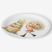 Maak een verjaardag papieren bordje (Gekanteld)