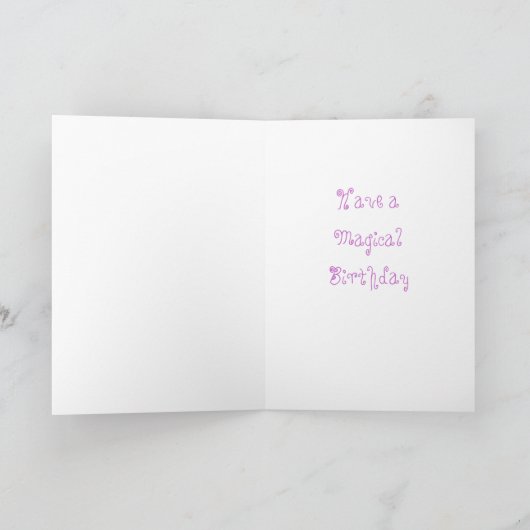 Maak een verjaardagskaart van de "Special Sister" Kaart (Binnen)