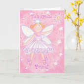 Maak een verjaardagskaart van een 'speciale vriend kaart (Gele Bloem)