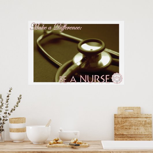 Maak een verschil poster (Keuken)