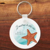 Maak een verschil, Starfish Story. Sleutelhanger (Voorkant)