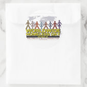 Maak een verschil Sticker door "HeOne" (Tas)