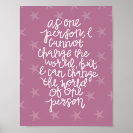 Maak een Verschillende Druk Poster