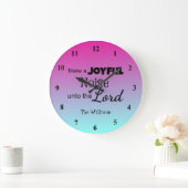 Maak een vreugdegeluid tot de Heer Grote Klok (Huis)