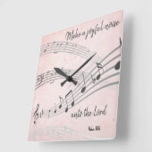 Maak een vreugdevolle bijbelversie vierkante klok (Hoek)