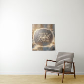 'Maak een vreugdevolle geluid" Psalm 100:1 Bijbel Wandkleed (In situ)