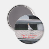 Maak een vreugdevolle ruis - magneet (Voorkant / Achterkant)