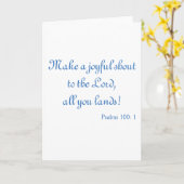 Maak een vreugdevolle schreeuw kaart (Gele Bloem)