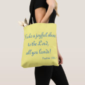 Maak een vreugdevolle show tote bag (Dichtbij)