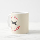 Maak een vriend - Mutts Koffiemok (Voorkant links)