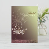 Maak een Vrijgezellenfeest van Wish Dandelion Kaart (Staand voorkant)