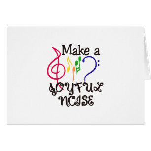 Maak een vrolijk geluid