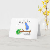 Maak een vrolijk geluid kaart (Gele Bloem)