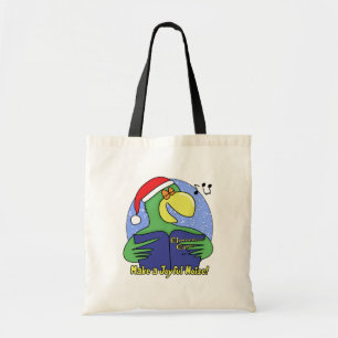 Maak een vrolijk geluid tote bag