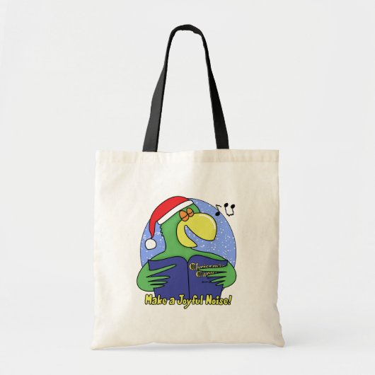 Maak een vrolijk geluid tote bag (Voorkant)