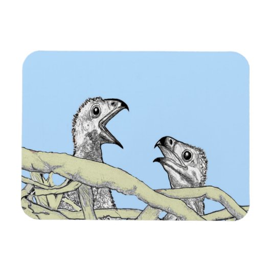 Maak een vrolijke Ruis Eagles Tweede Natuur Magneet (Horizontaal)