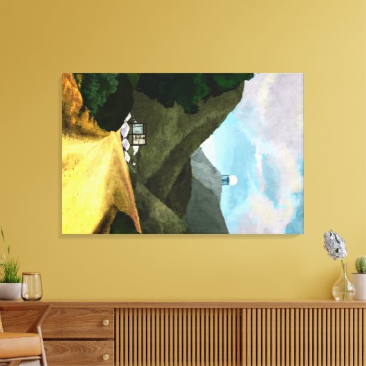 Maak een wandeling. Canvas kunst (Insitu (Woonkamer))