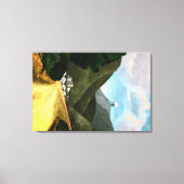 Maak een wandeling. Canvas kunst (Voorkant)